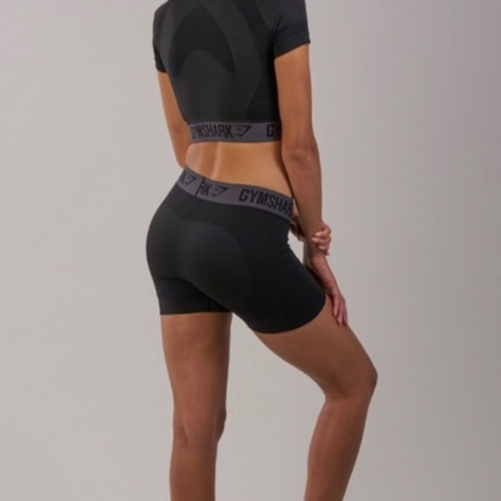 ISO: black flex shorts size small gymshark